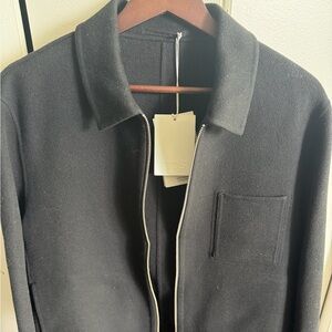 COS Wool-Blend Jacket in Black